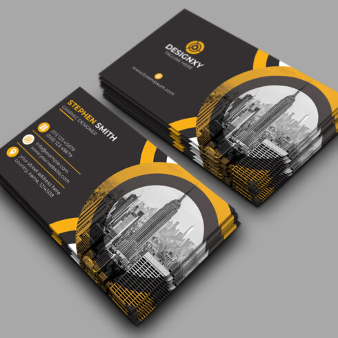 Corporate Business Card Design cover image.