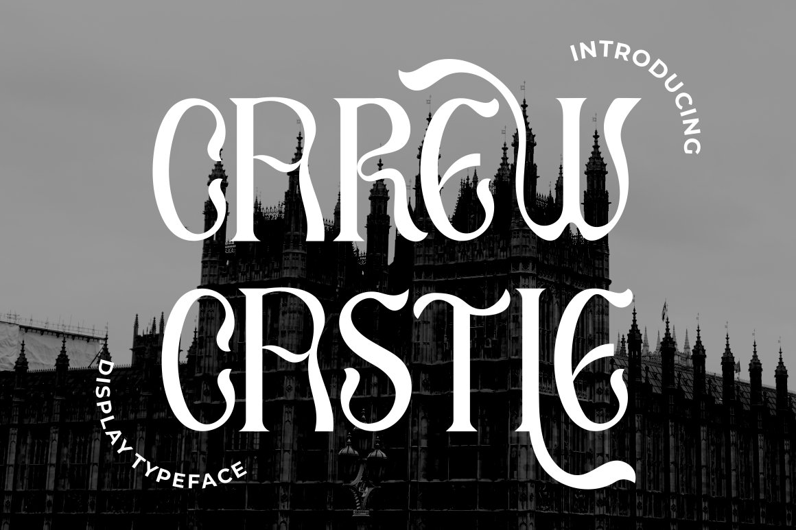 Carey Castle - Display Fontcover image.