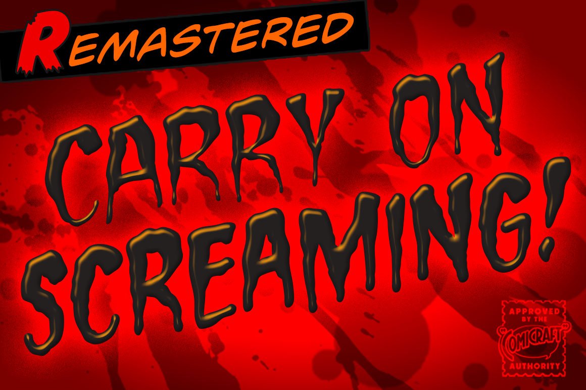Carry on Screaming cover image.