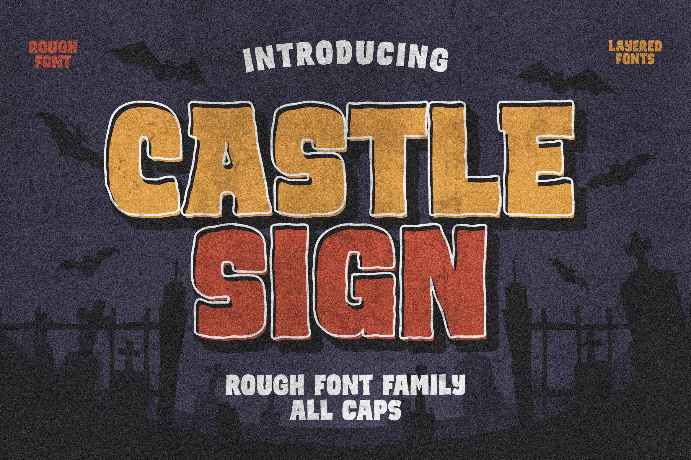 Castlesign Rough Font cover image.
