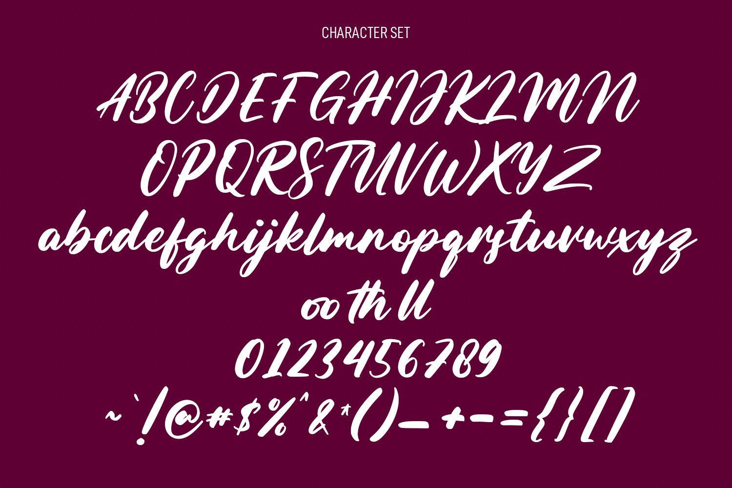 Castrela Handwritten Script Font preview image.