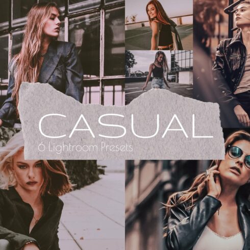 Lightroom Presets. Casual Collectioncover image.