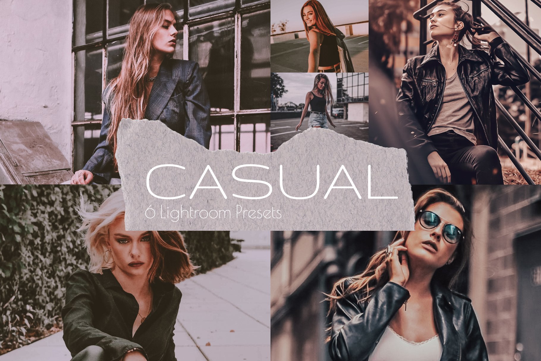 Lightroom Presets. Casual Collectioncover image.