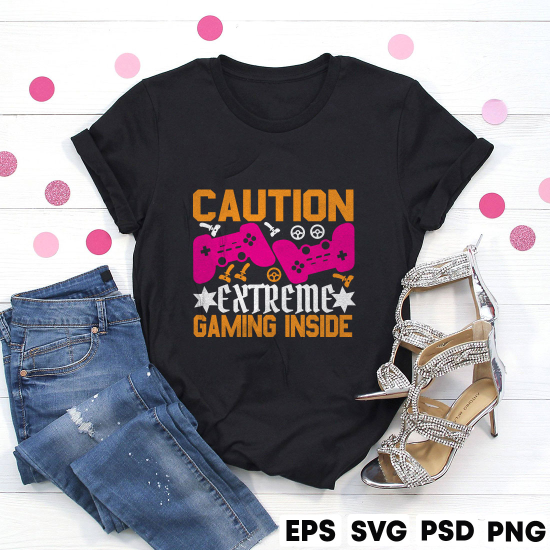 Caution Extreme Gaming Inside cover image.