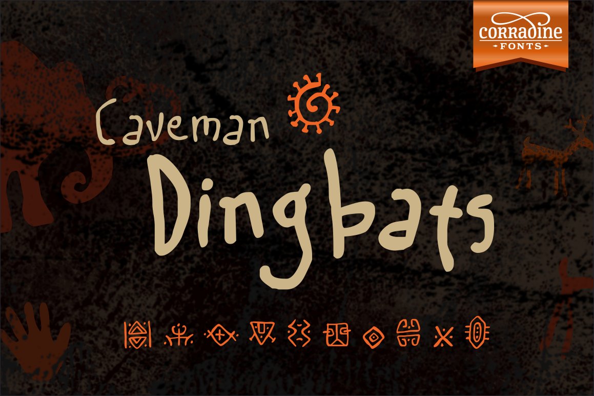 Caveman Dingbats cover image.