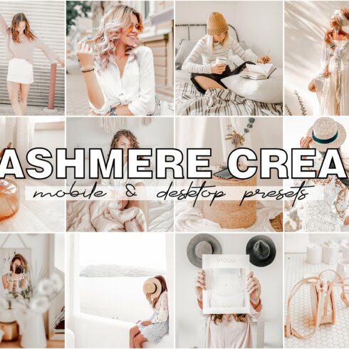 Cashmere Cream Lightroom Presetscover image.