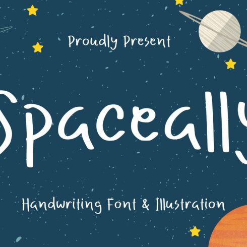 Spaceally Font Duo cover image.