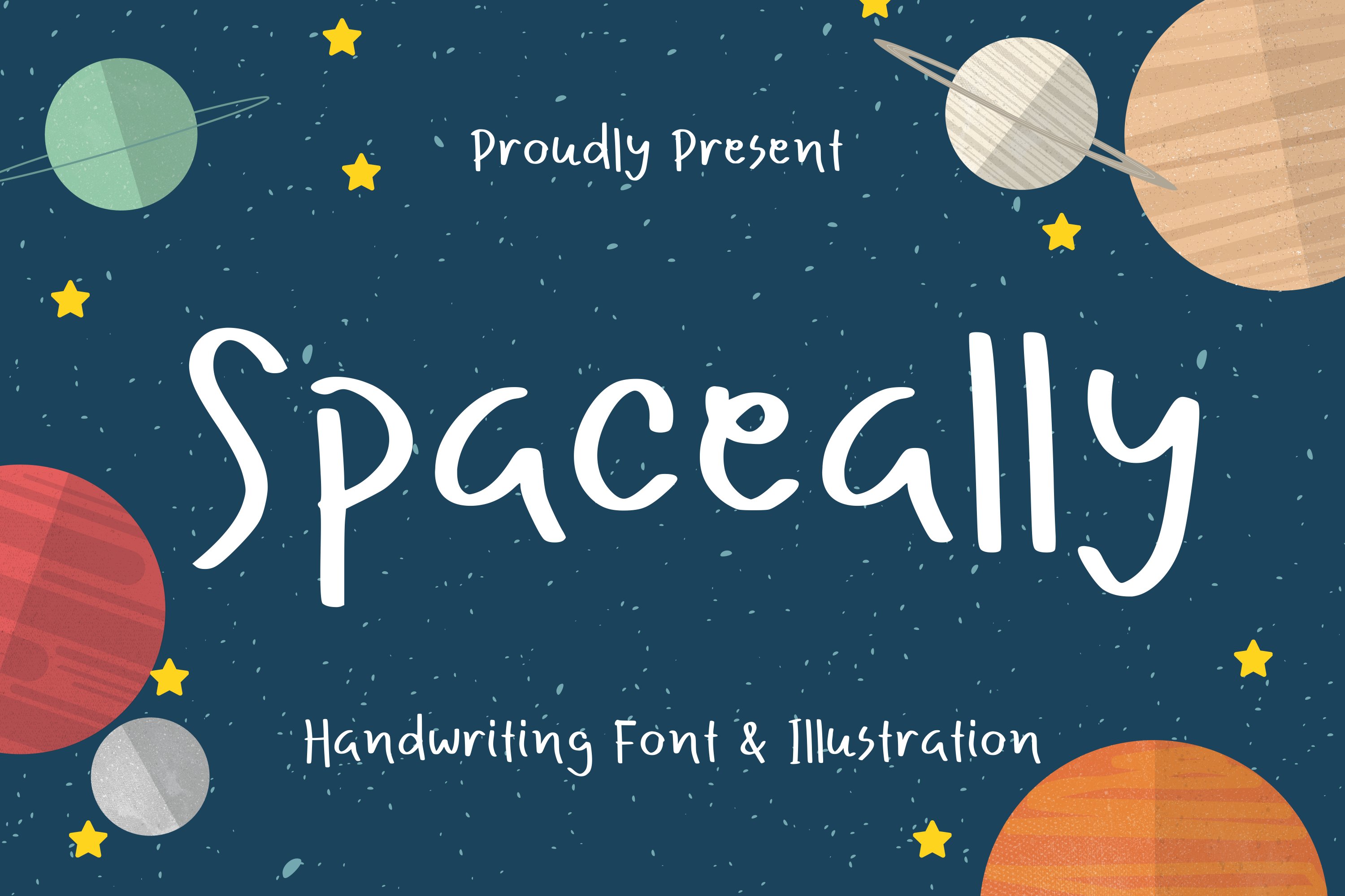 Spaceally Font Duo cover image.