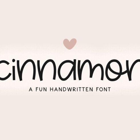 Cinnamon | A Quirky Handwritten Font cover image.