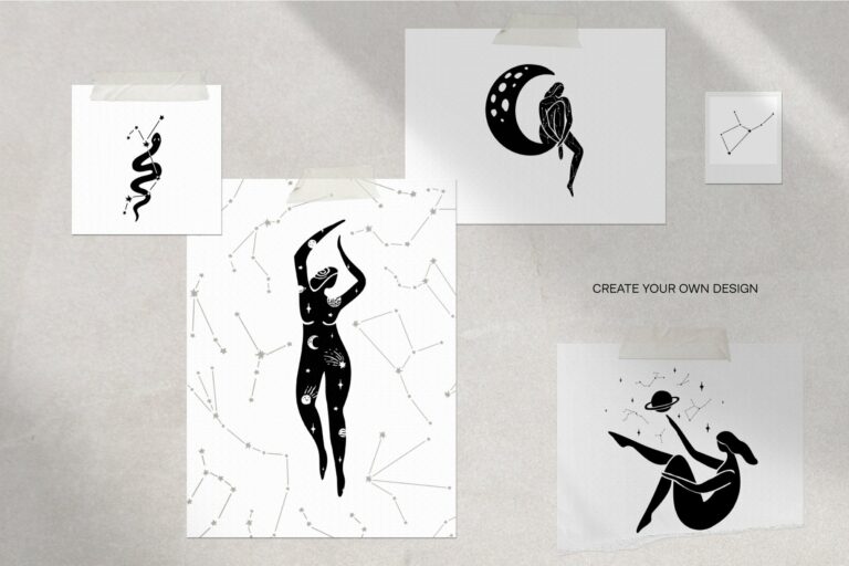 Celestial Woman Procreate Brushes – MasterBundles