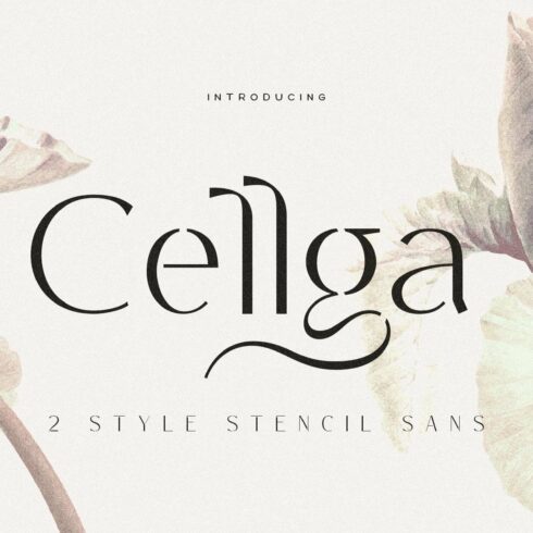 Cellga Typeface cover image.