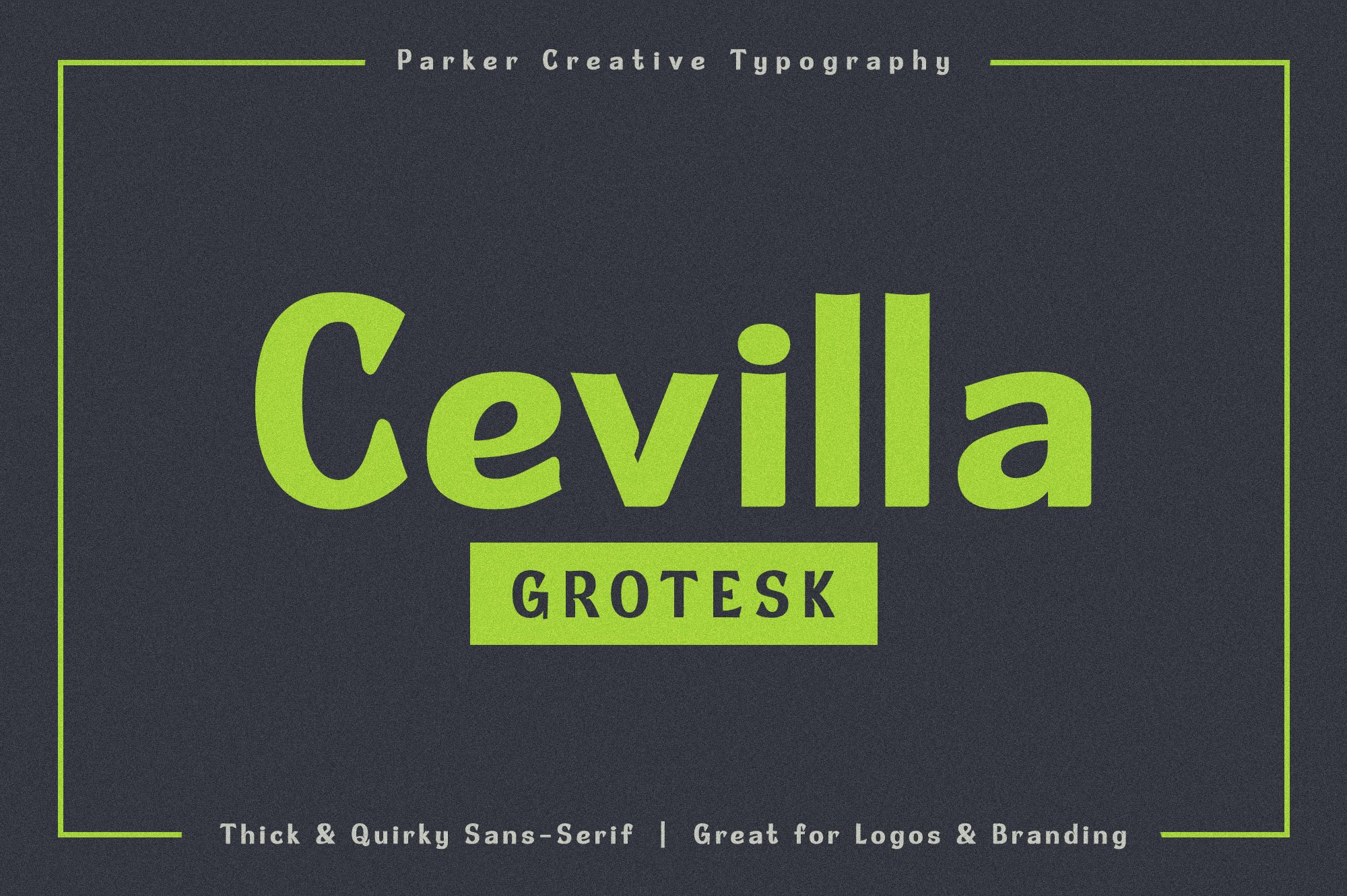 Cevilla Grotesk - Bold & Quirky cover image.