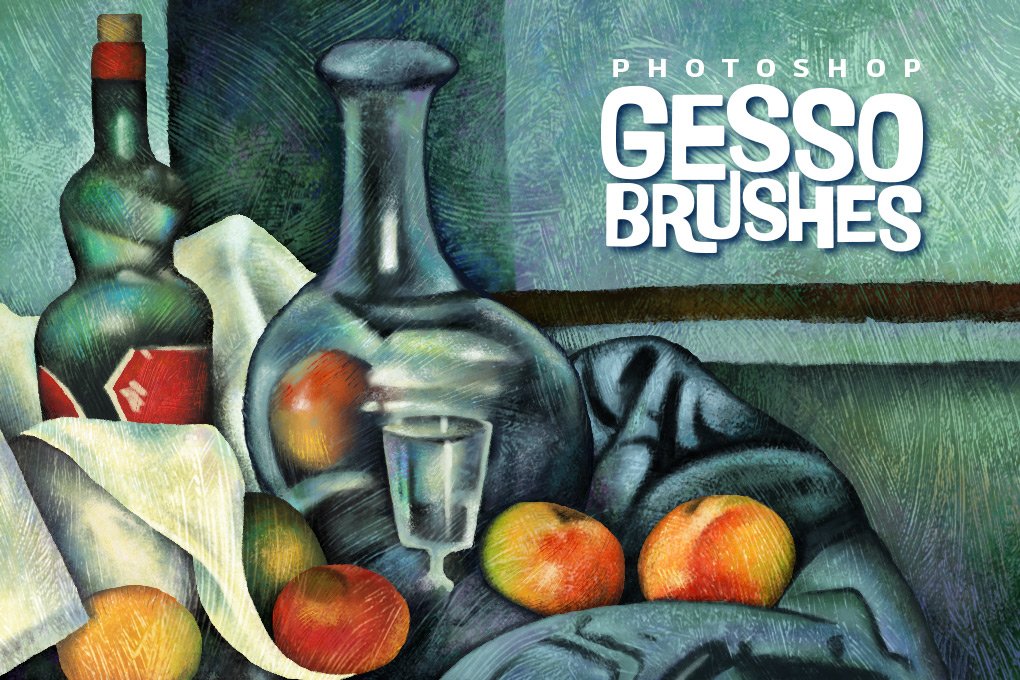 Photoshop Gesso Brushespreview image.