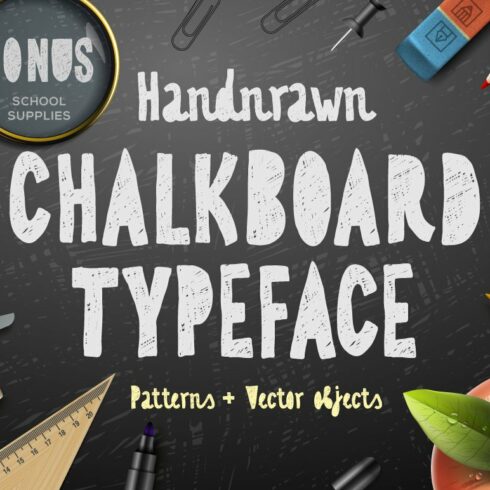 Chalkboard typeface cover image.