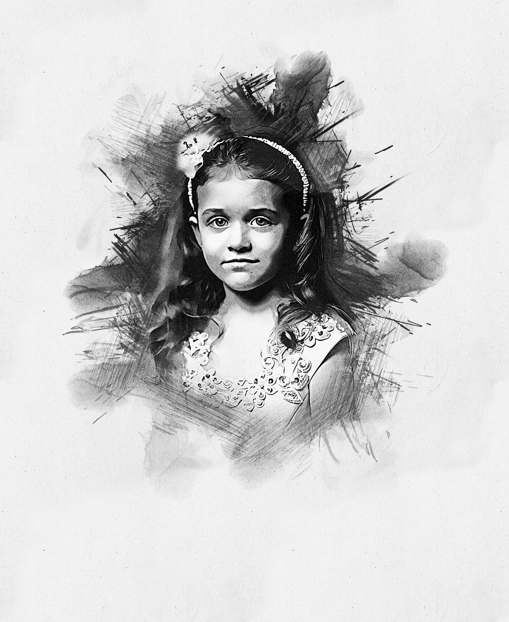 charcoal drawing photoshop action 16 126