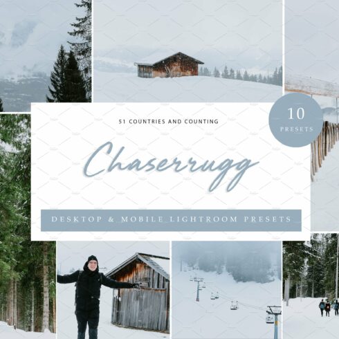 10 x Lightroom Presets, Chaserruggcover image.