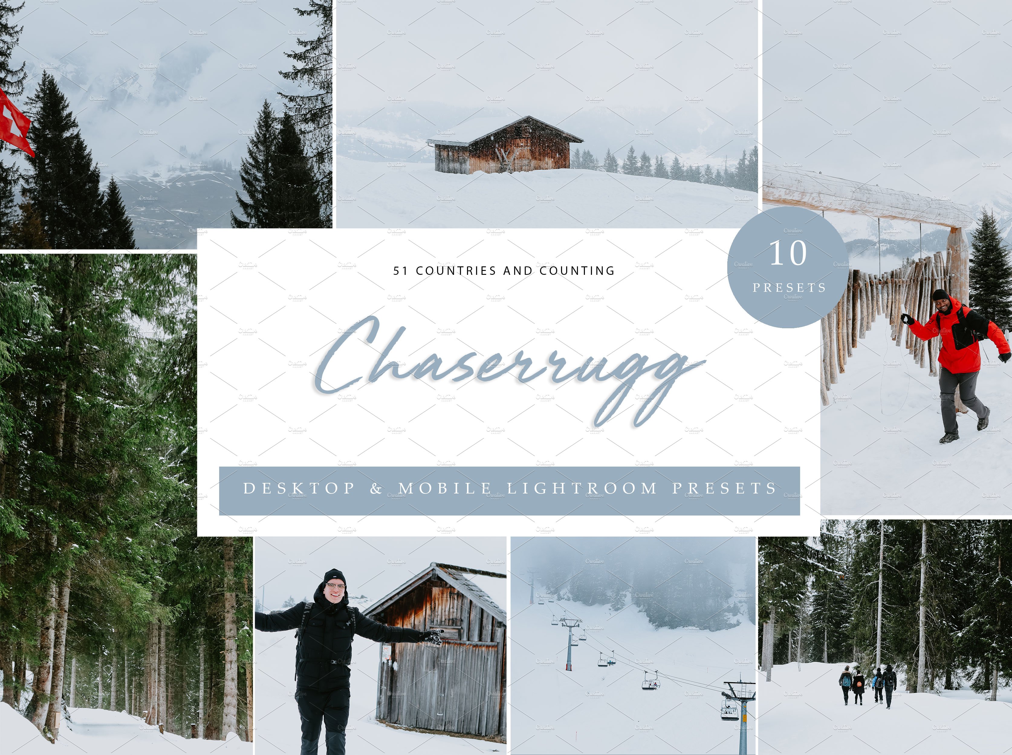 10 x Lightroom Presets, Chaserruggcover image.