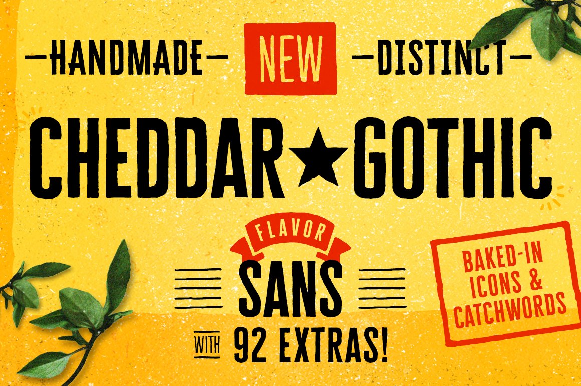 Cheddar Gothic Sans cover image.