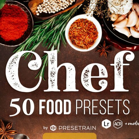 Chef - 50 Food Presetscover image.