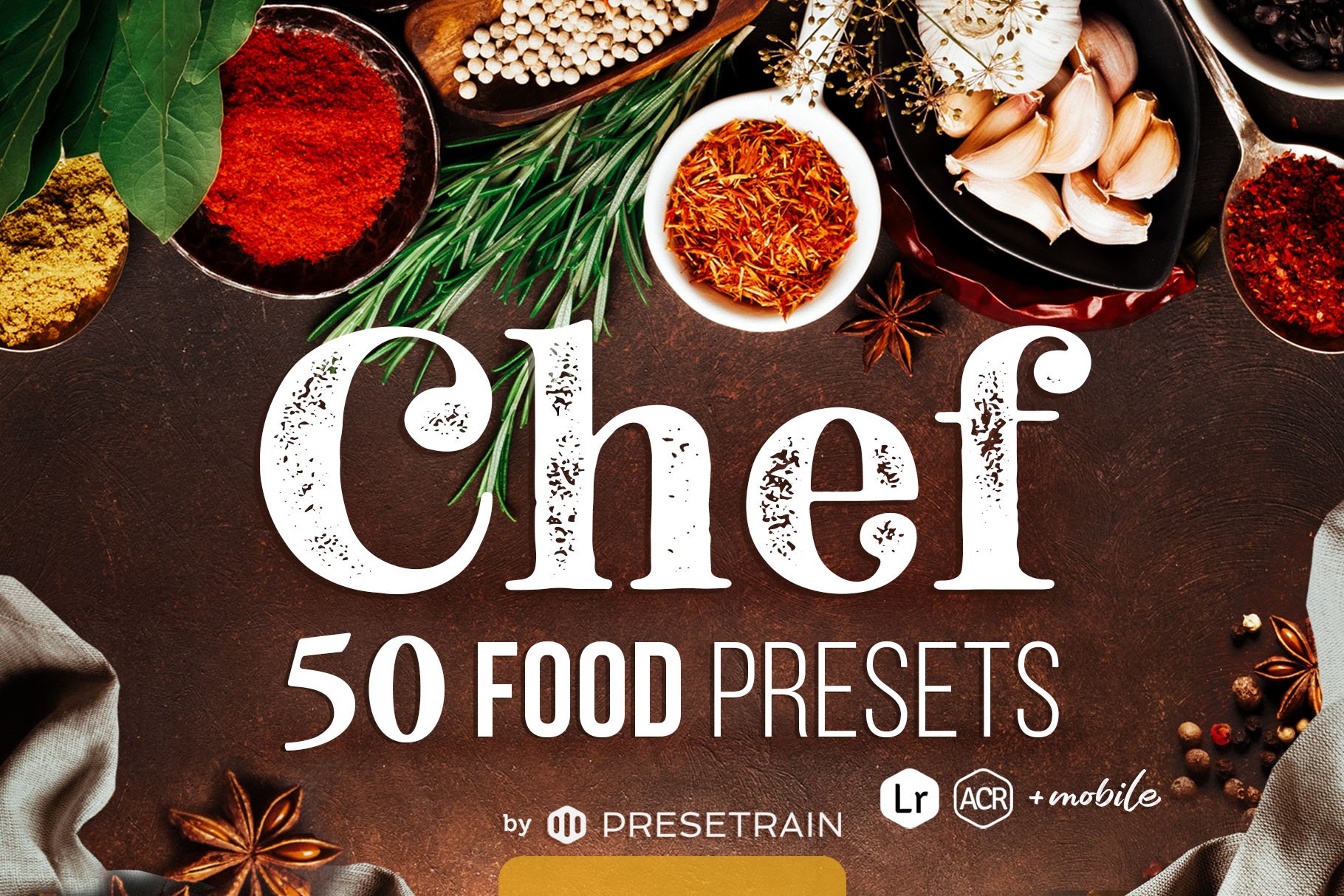 Chef - 50 Food Presetscover image.