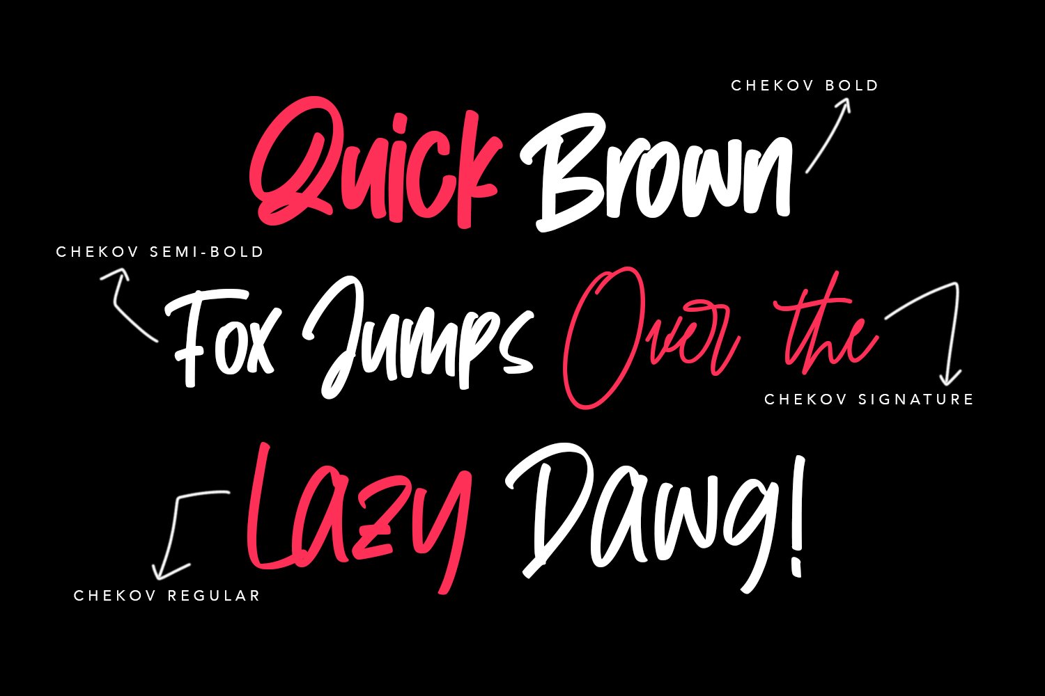 chekov handwritten free signature font 4 874