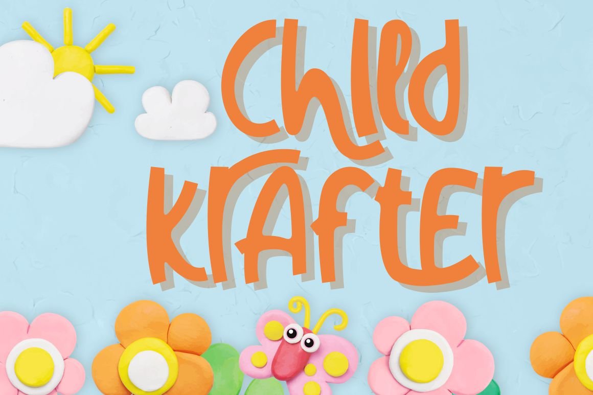 Child Krafter - Quirky Font cover image.