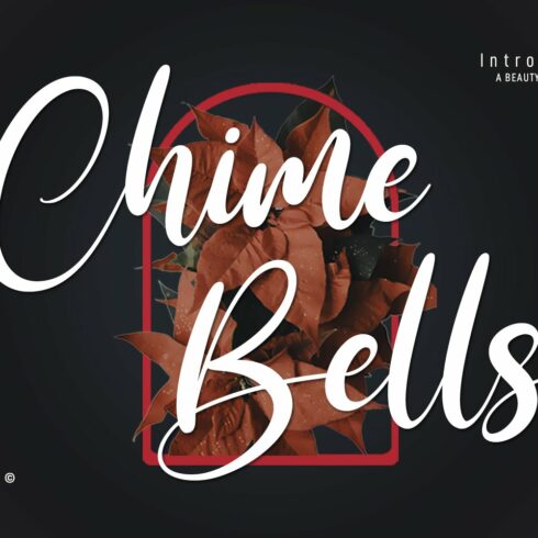 Chime Bells Beauty Sript Font cover image.