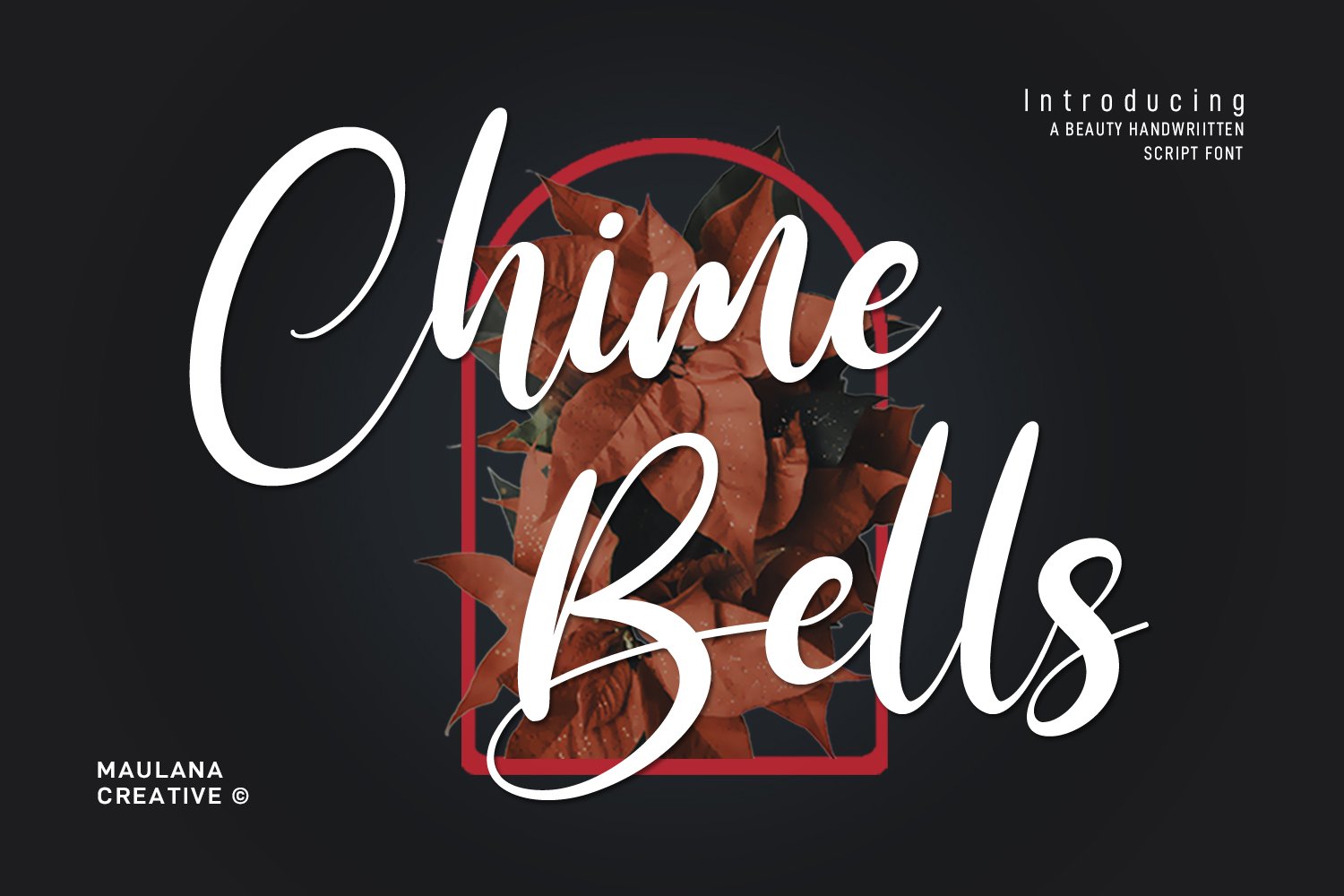 Chime Bells Beauty Sript Font cover image.