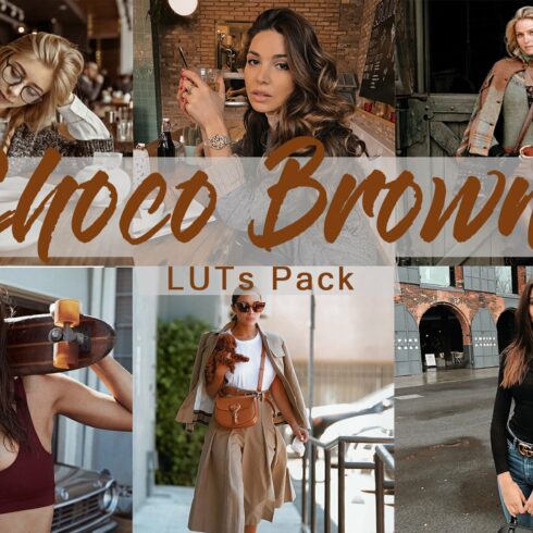 Choco Brownie LUTs Packcover image.
