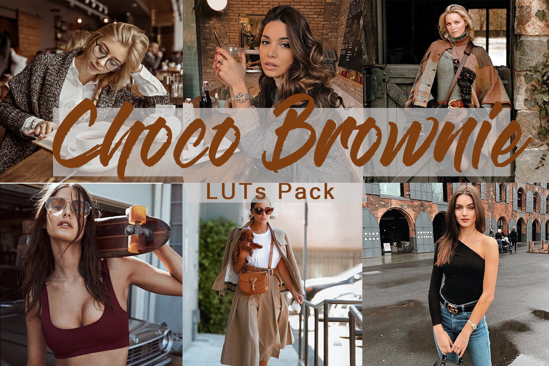 Choco Brownie LUTs Packcover image.