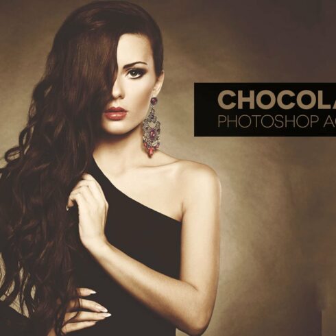 10 Chocolate Photoshop Actionscover image.