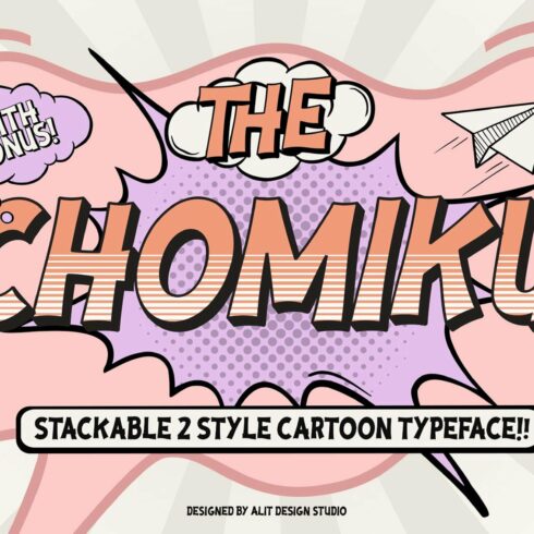 Chomiku Typeface cover image.