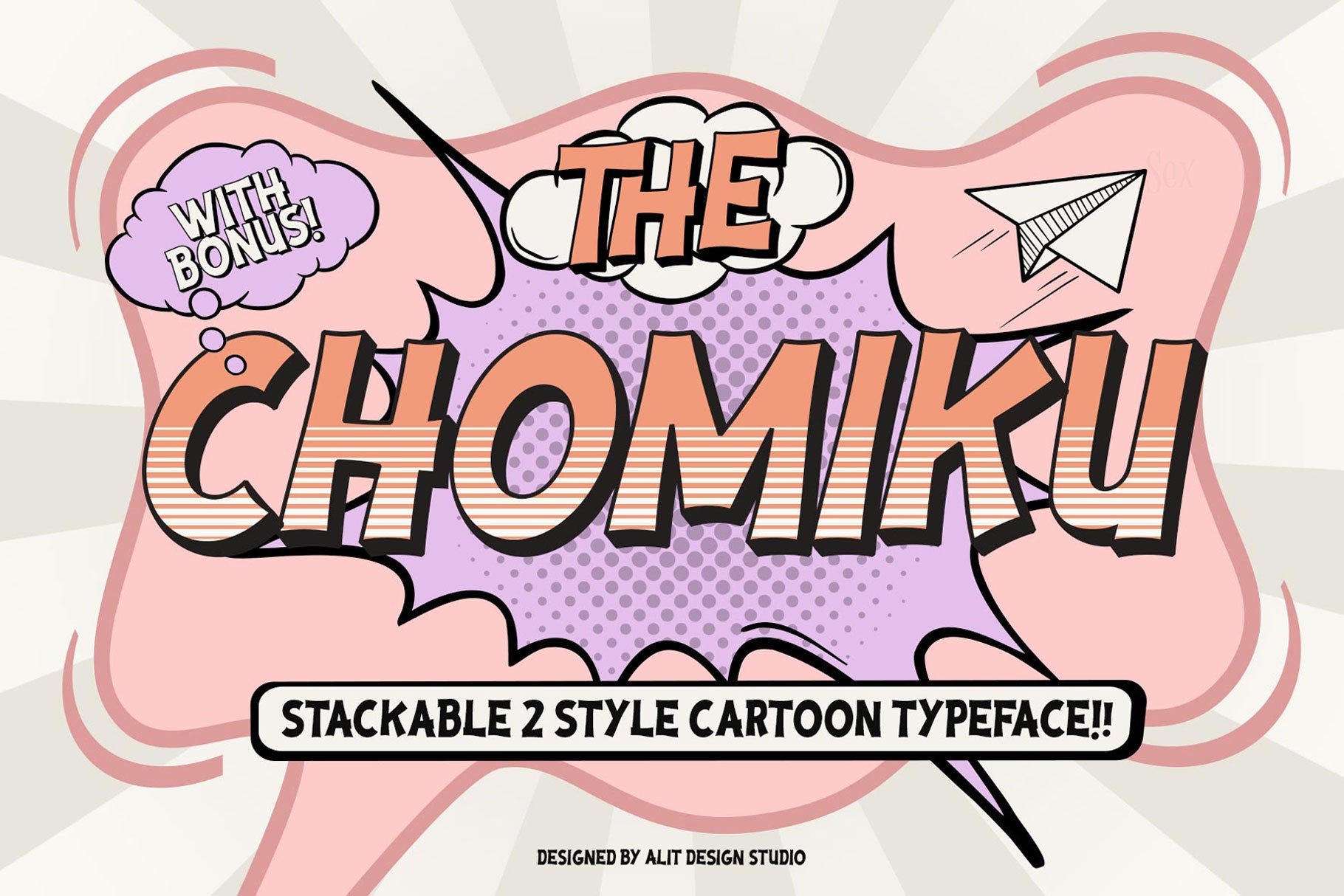 Chomiku Typeface cover image.