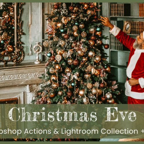 10 Christmas Eve Lightroom Presetscover image.