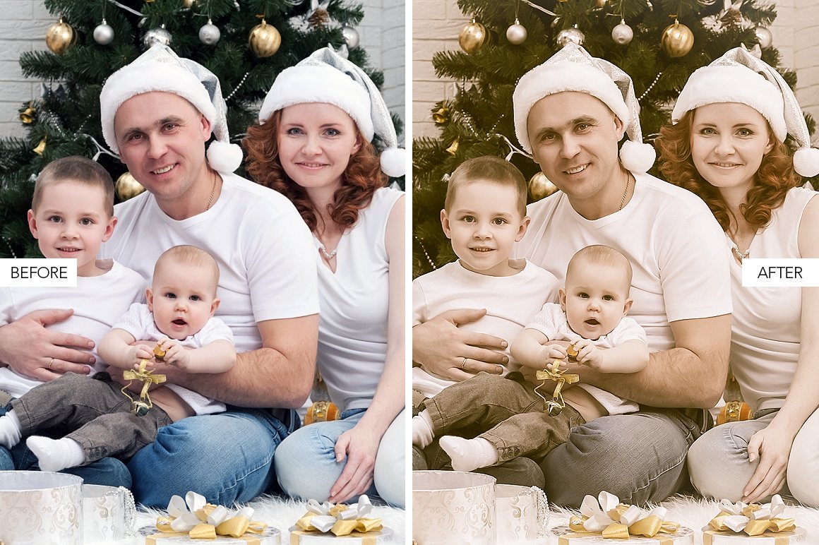 christmas portrait lightroom presets 881