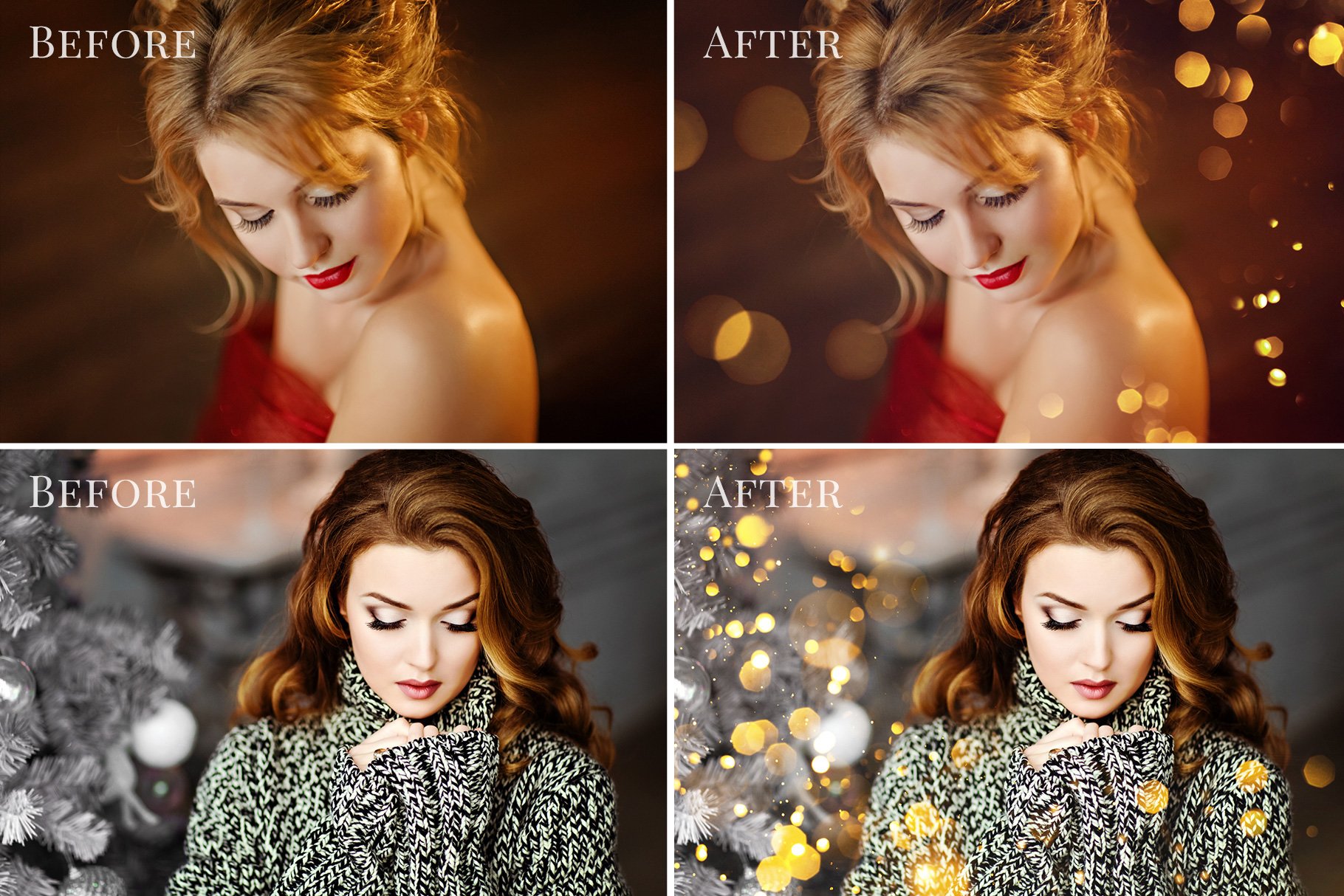 christmas sparkle photo overlays before and after cm 1 752