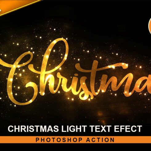 Christmas Text Effect PS Actioncover image.