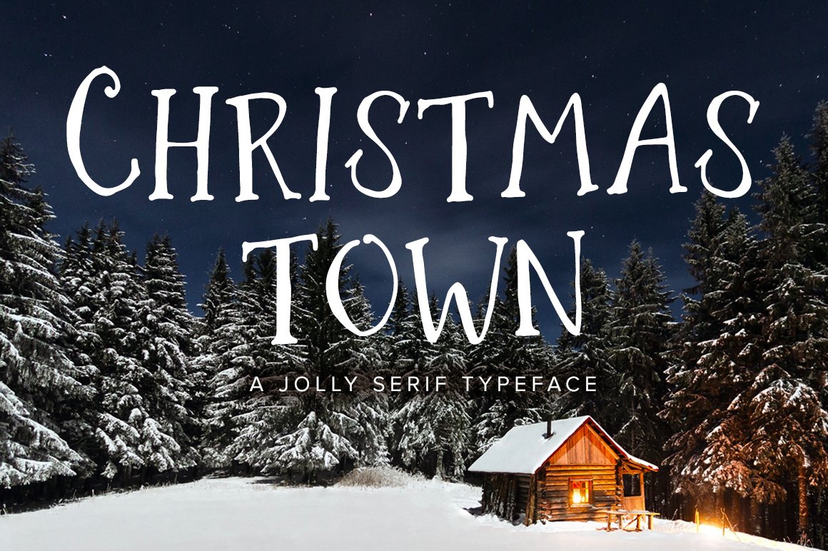 Christmas Town | A Jolly Serif cover image.