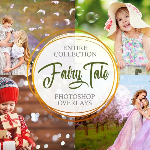 Fairy Tale Photoshop Overlayscover image.