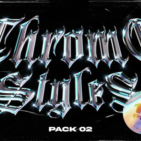 Chrome Text Styles Vol.2cover image.
