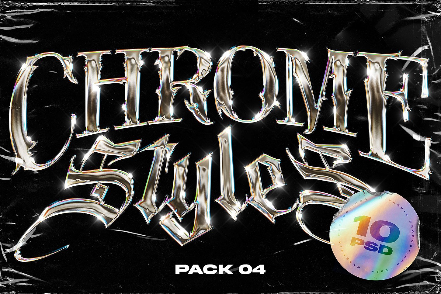 Chrome Text Styles Vol.4cover image.