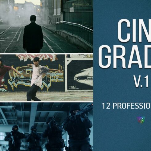 CineGrades LUTs v.1 Cinematic LUTscover image.