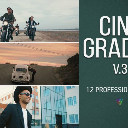 CineGrades LUTs v.3 – Cinematic LUTscover image.