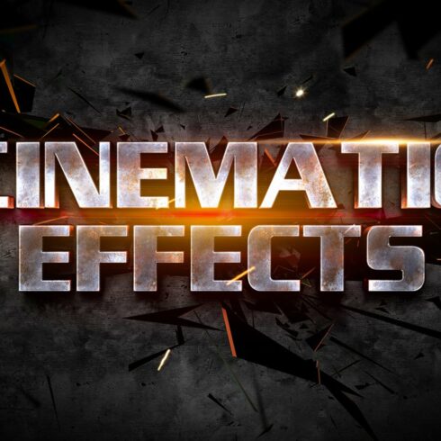Cinematic 3D Text Effects Vol.1cover image.