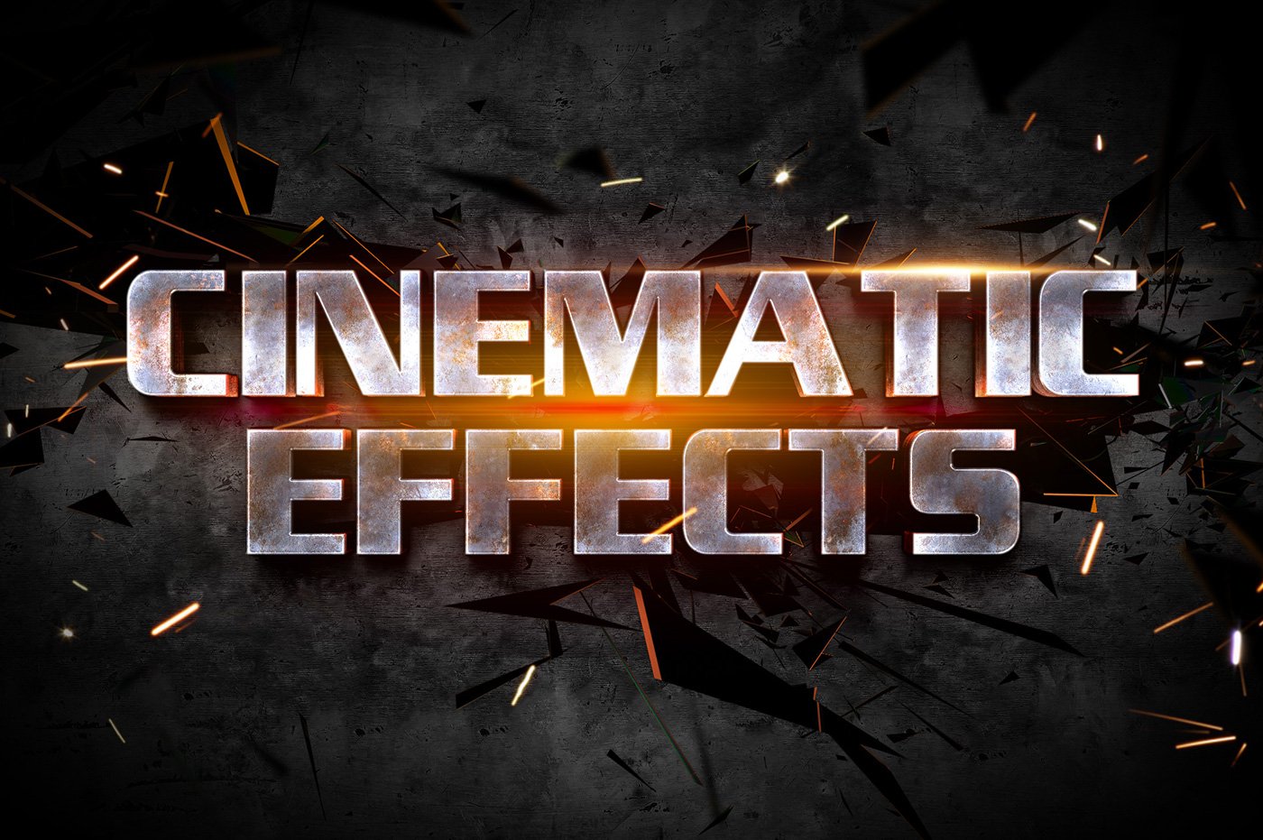 Cinematic 3D Text Effects Vol.1cover image.