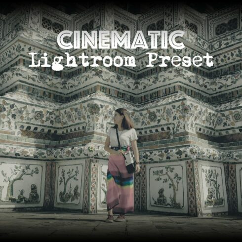 Cinematic Lightroom Presetcover image.