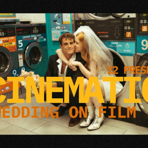 12 PRESETS CINEMATIC WEDDING FILMcover image.