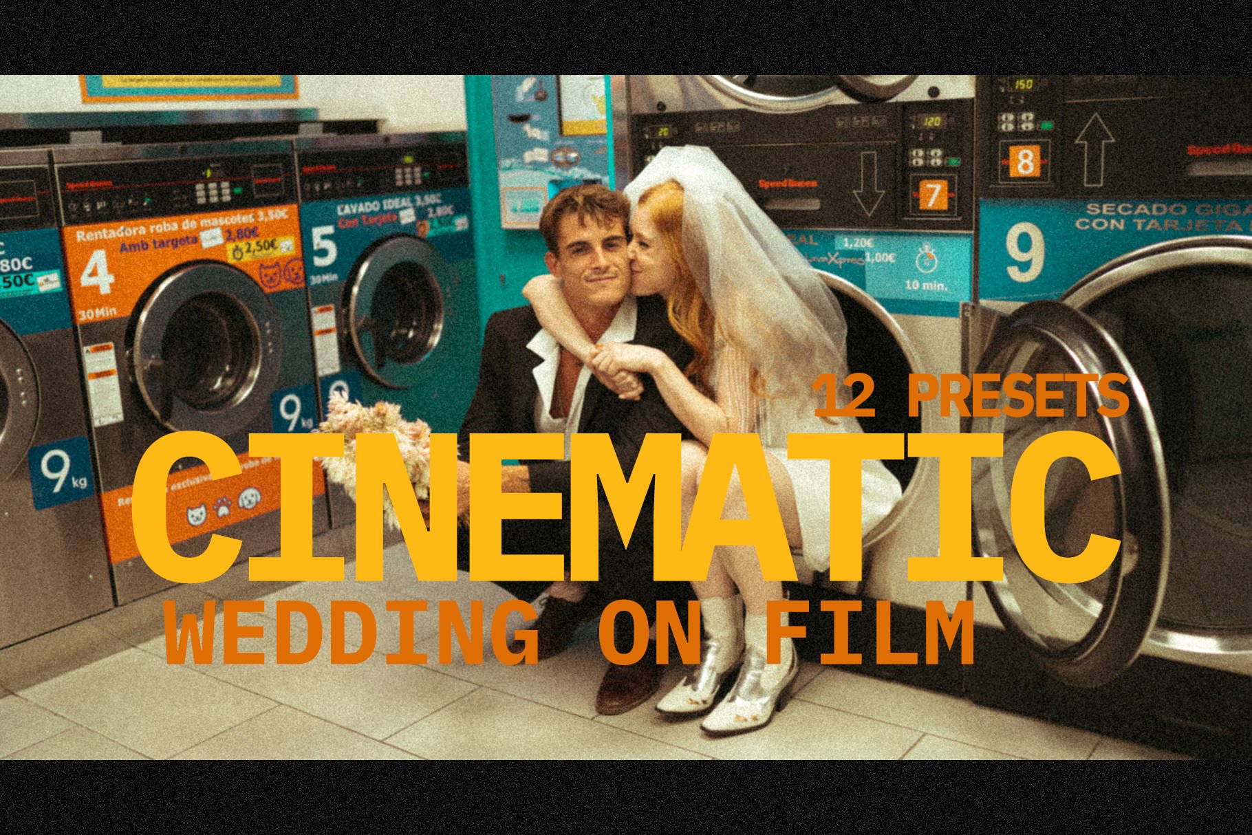 12 PRESETS CINEMATIC WEDDING FILMcover image.