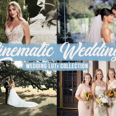 Cinematic Wedding LUTs Bundlecover image.