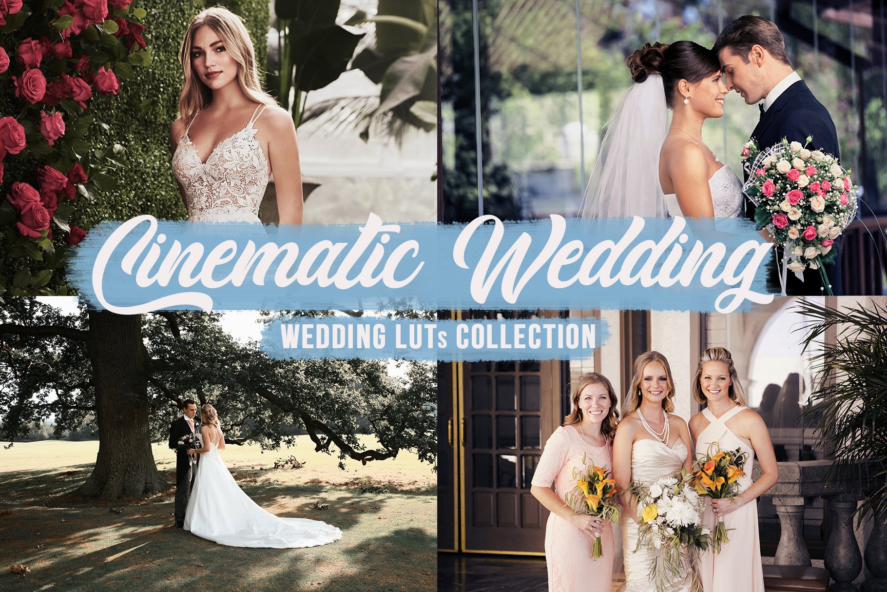 Cinematic Wedding LUTs Bundlecover image.